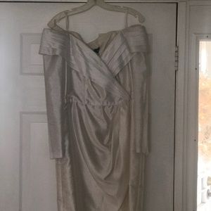 White formal cruise dress